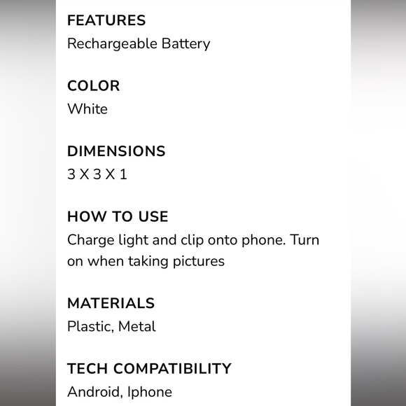 Multicolor Selfie Light Ring - Picture 3 of 8